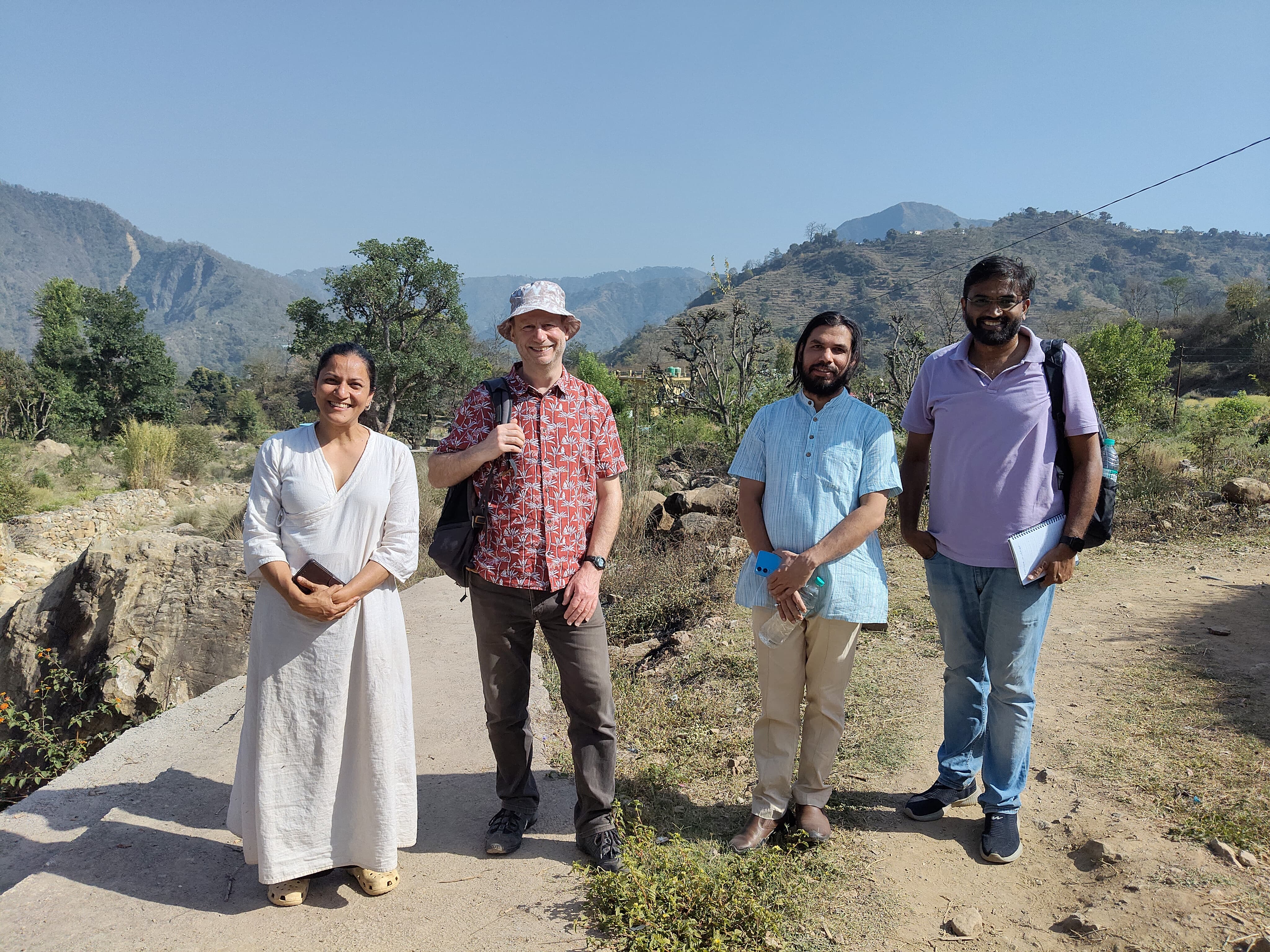 Prof. Richard Heeks, somewhere in the Himalaya