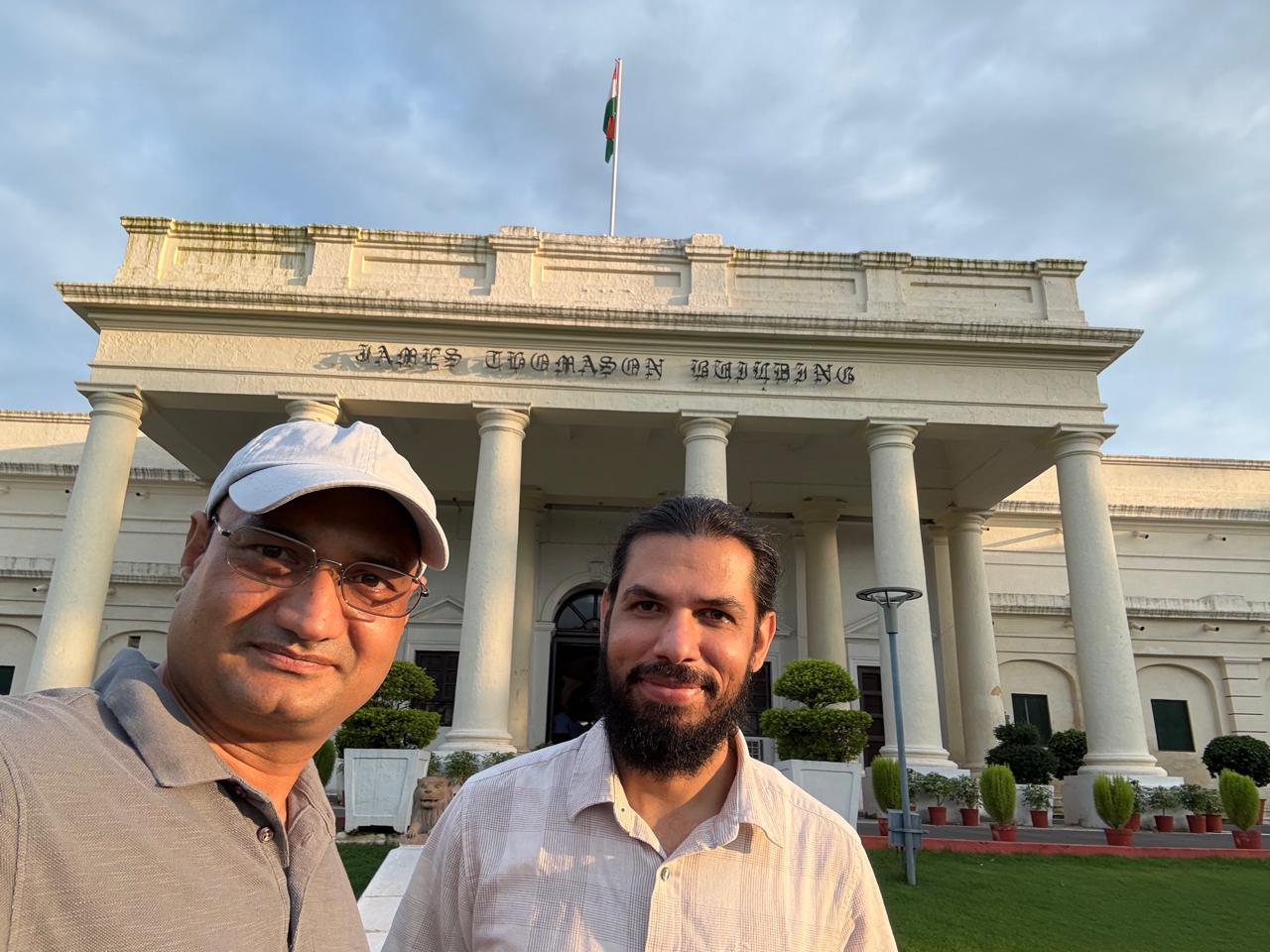 With Prof. Vipin Saini, National Chung Cheng University, Taiwan